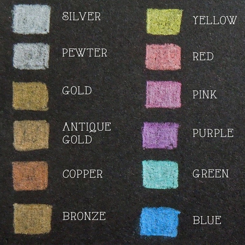 Creioane Metallic Derwent - Violet