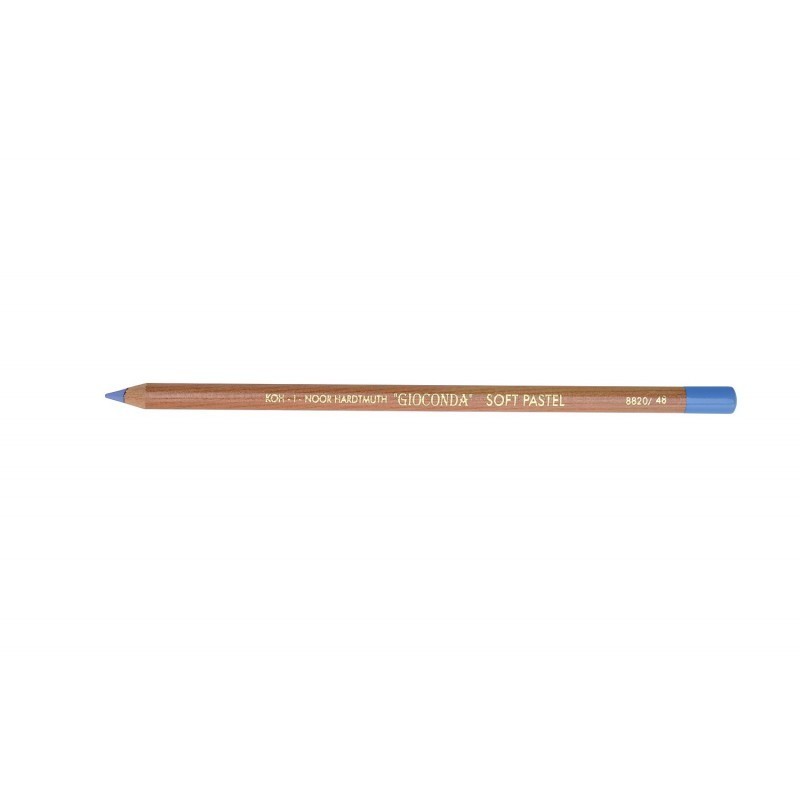 Creion Colorat Mina Pastel Uscat Individual Koh-I-Noor Gioconda, 4.2 x 7.5 x 175 mm, Albastru Cobalt
