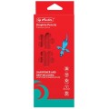Creion Grafit 2B Rotund, 2.4 mm, Corp Rosu, 10 Bucati si Manson/Ascutitoare