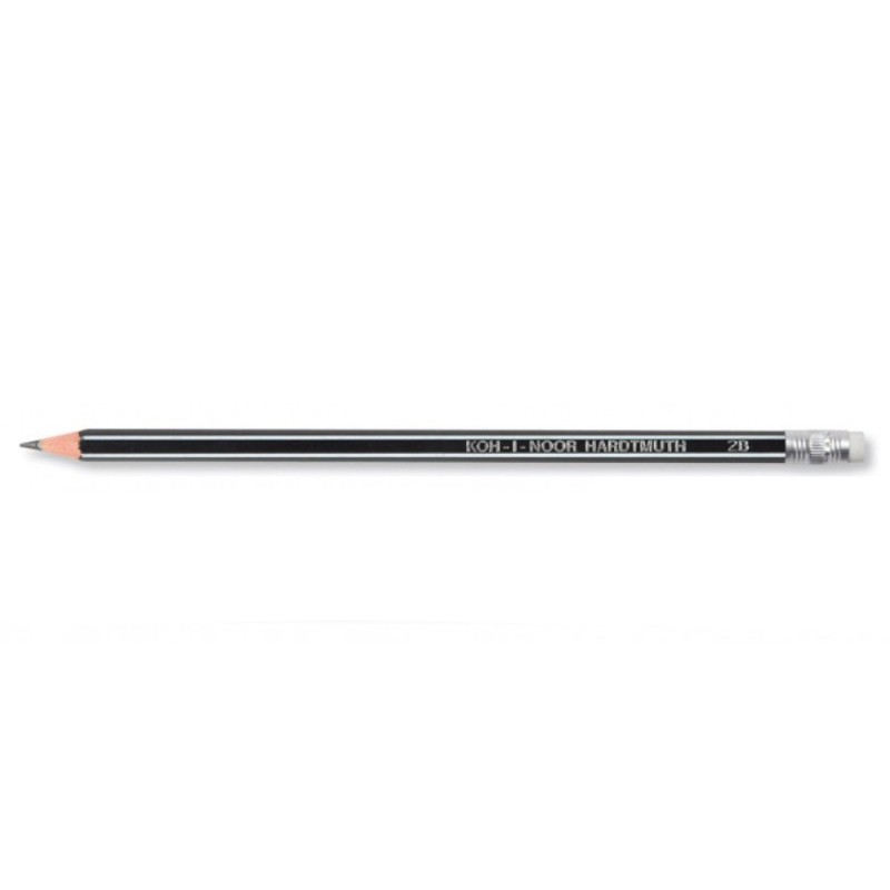 Creion Grafit cu Guma, Extraflexibil, Tarie 2B, Koh-I-Noor