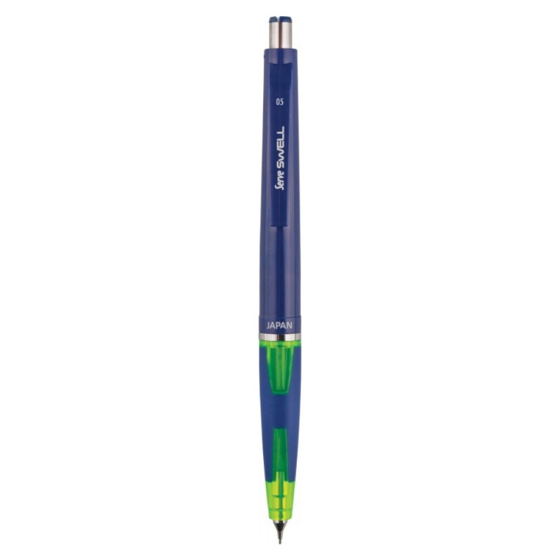 Creion Mecanic, 0.5 mm, Albastru cu Verde, Swell Office