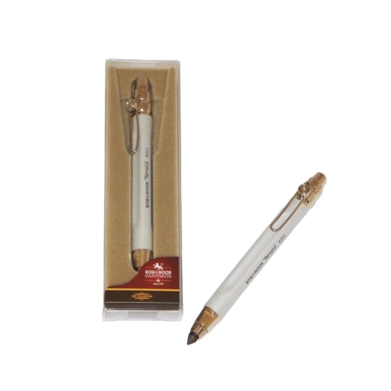 Creion Mecanic Metalic, Gri, cu Ascutitoare, 5.6 mm, Koh-I-Noor