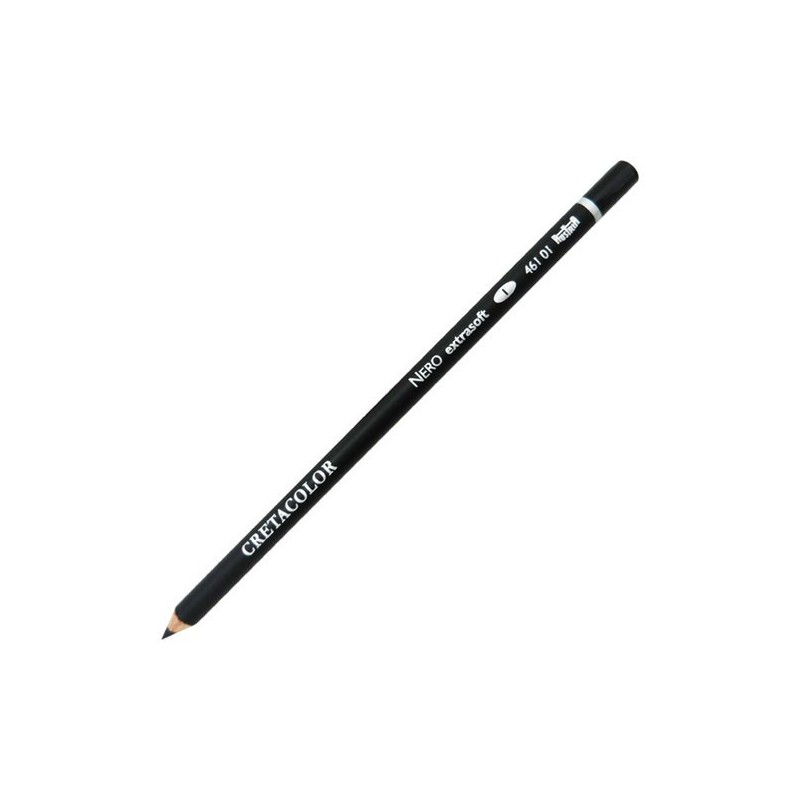 Creion Pastel Negru Uleios foarte Moale