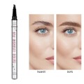 Creion Sprancene Cu Efect De Microblading Kiss Beauty Tattoo Eyebrow Pen, 03 Grayish Brown
