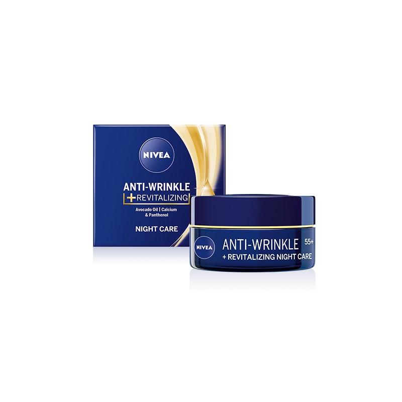 Crema Antirid Noapte 55+ Nivea Visage Care 50ml