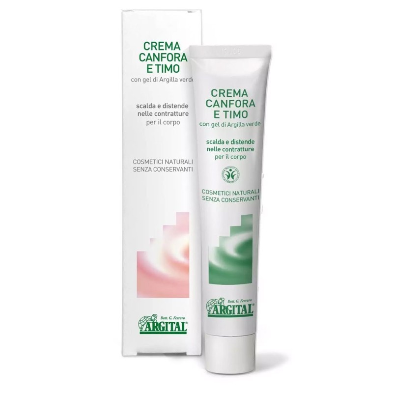 Crema cu Namol Camfor si Cimbru - impotriva durerilor, 50 ml Argital