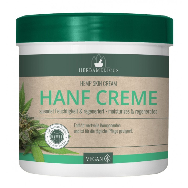 Crema cu Ulei din Seminte de Canepa Herbamedicus, 250 ml