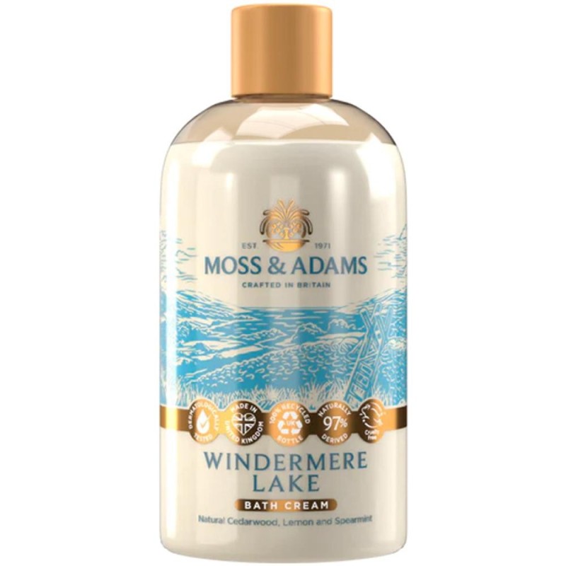 Crema de Baie Windermere Lake Refreshing, Moss & Adams, 500 ml