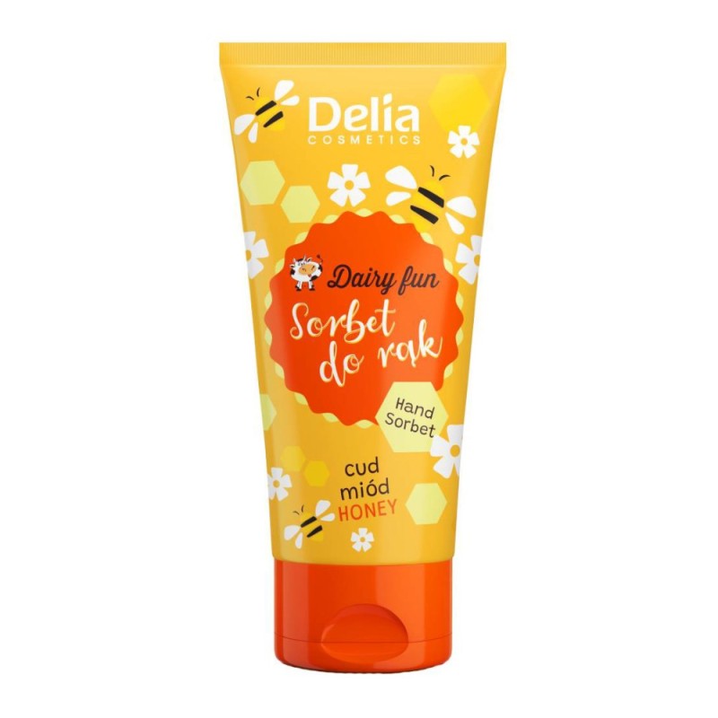 Crema de Maini Sorbet de Miere, Delia Dairy Fun, 50 ml