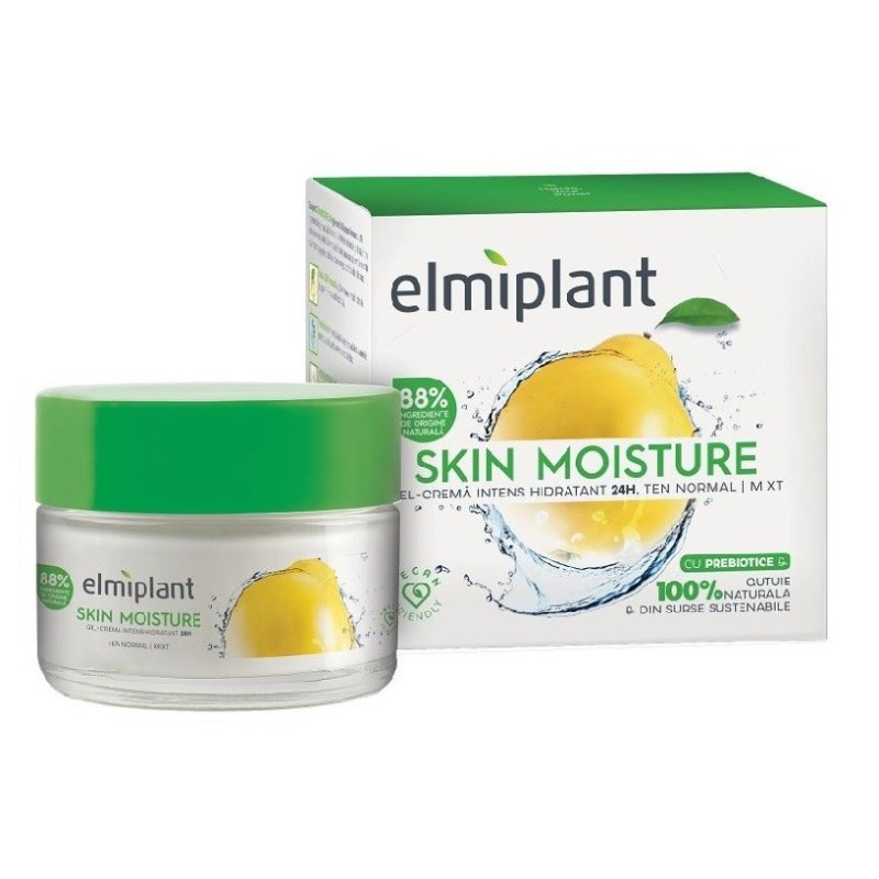 Crema de Ten Hidratanta, Ten Normal sau Mixt, Elmiplant 50 ml