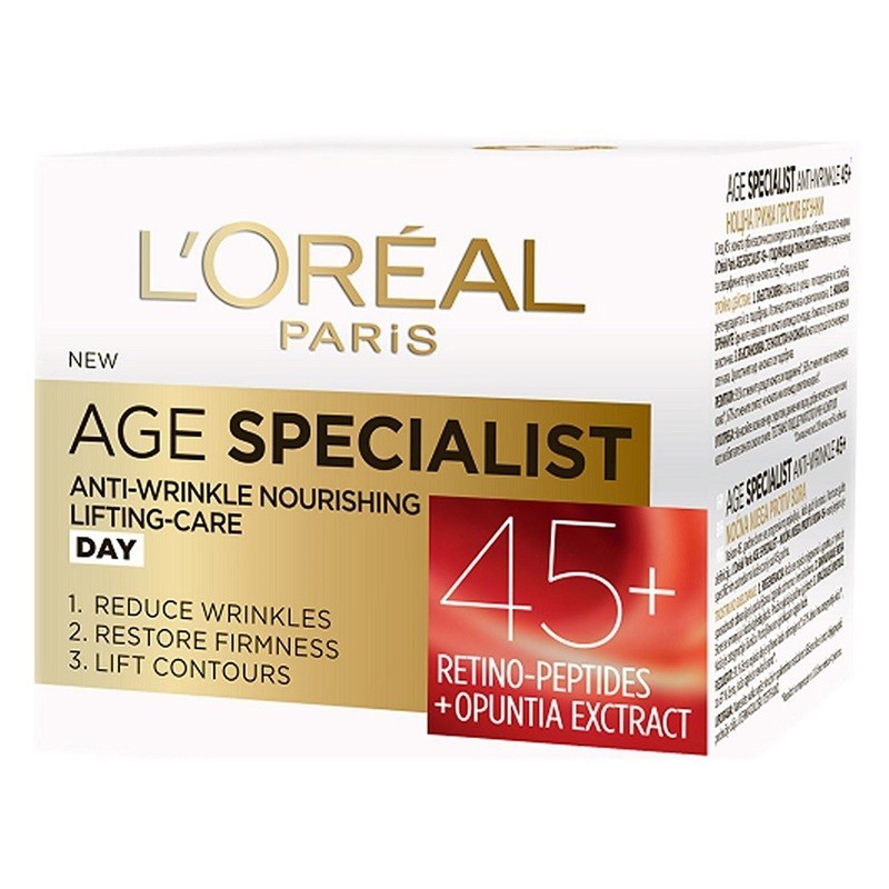 Crema de Zi 45+ Age Specialist Loreal Paris, 50 ml