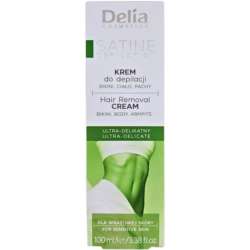 Crema Depilatoare Ultra Delicate Satine, 100 ml