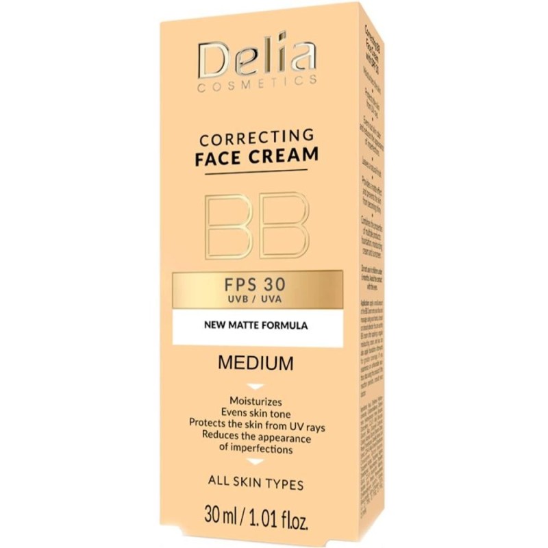 Crema Fata BB Delia, SPF30, Medium, 30 ml