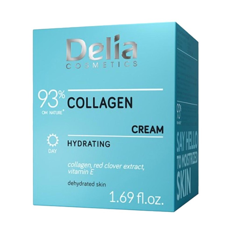 Crema Fata Hidratanta Delia, cu Colagen, 50 ml