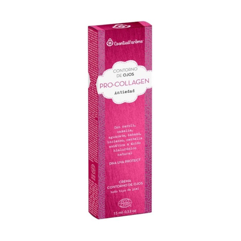 Crema pentru Contur Ochi, Pro Collagen Anti Imbatranire EsentialAroms, 15 ml