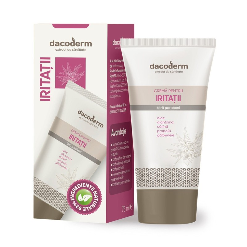 Crema pentru Iritatii, Dacoderm, 75 ml