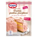 Crema pentru Prajituri Dr. Oetker Capsuni si Unt 140 g
