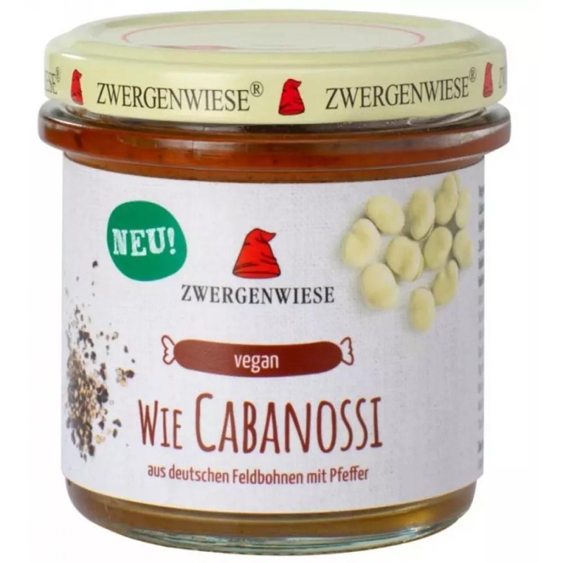 Crema Tartinabila Bio in Stil Cabanossi, 140 g, Zwergenwiese