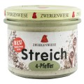 Crema Tartinabila BIO Vegetala cu 4 Sortimente de Piper, 180 g, Zwergenwiese