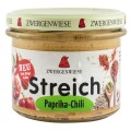 Crema Tartinabila BIO Vegetala cu Paprika si Chili, 180 g, Zwergenwiese