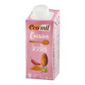 Crema Vegetala de Gatit pe Baza de Migdale Bio Gust Indian, Ecomil, 200 ml