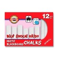 Creta Scolara Alba Lungime 100 mm, 12 Bucati