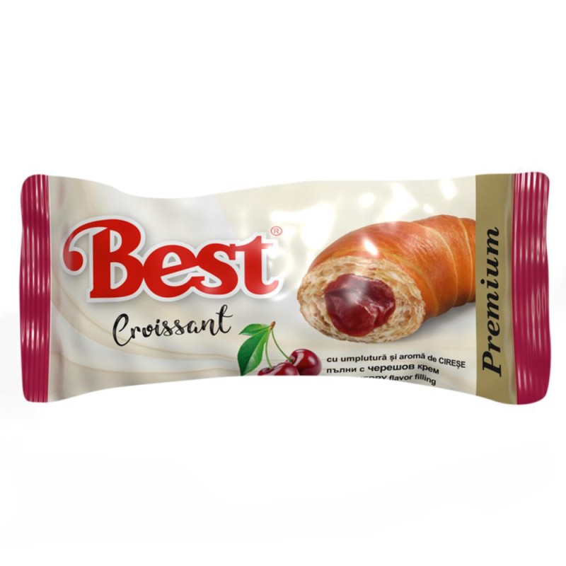 Croissant cu Cirese Best, 50 g