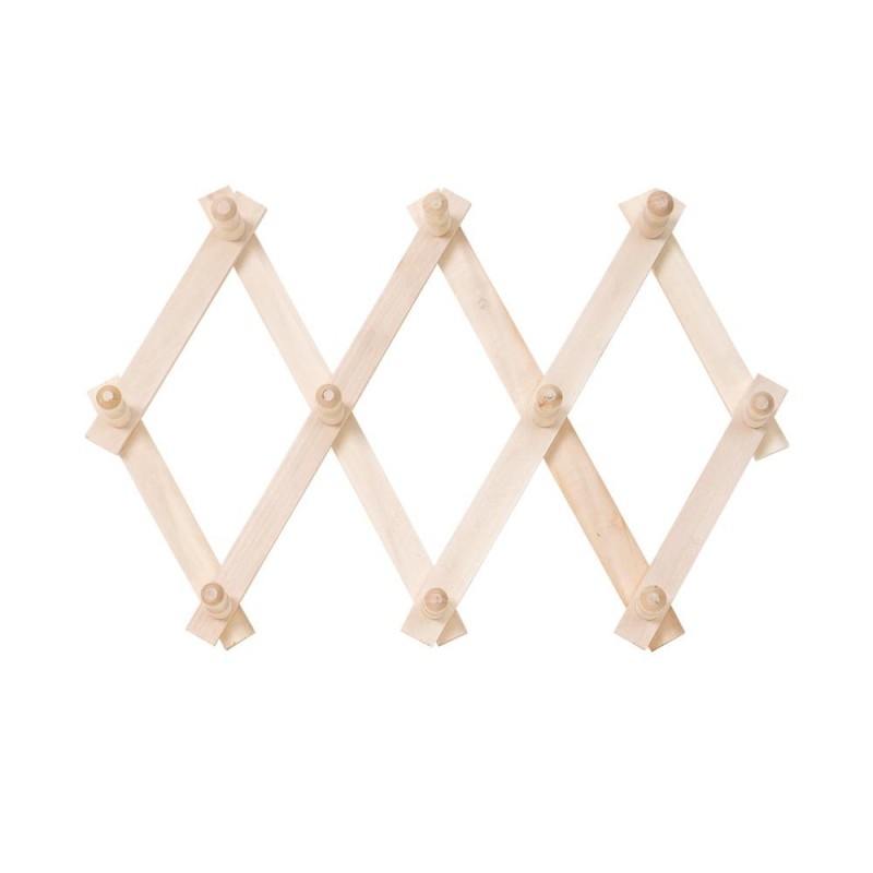 Cuier din Lemn de Fag, Rabatabil, 31 x 7 x 85 cm