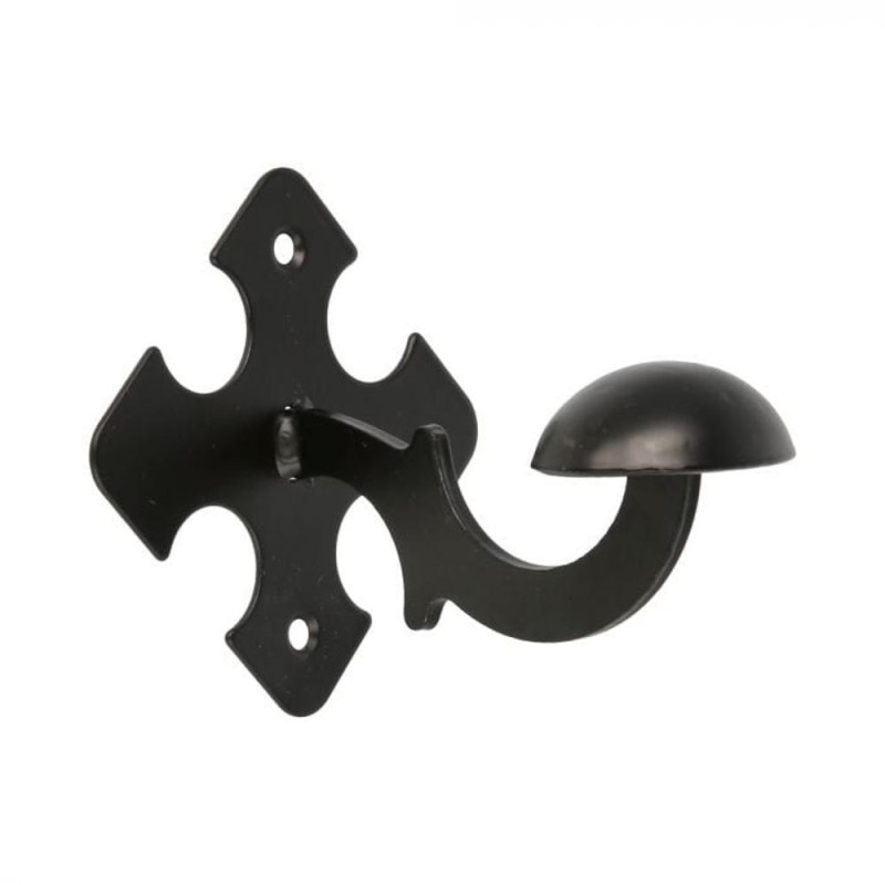 Cuier Model Claustra, 1 Carlig, Finisaj Negru