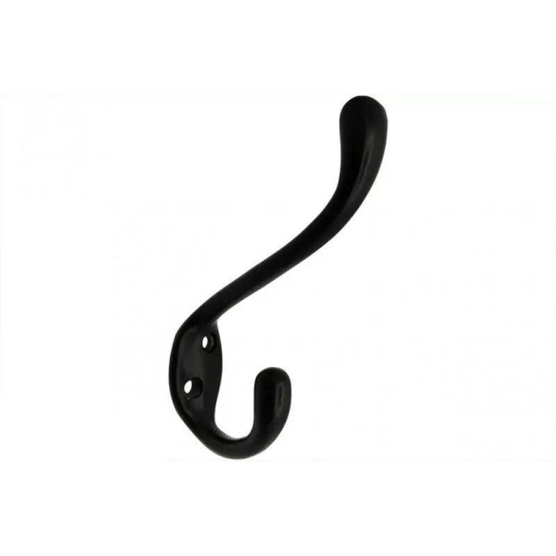 Cuier Model Malag, 2 Carlige, Finisaj Negru