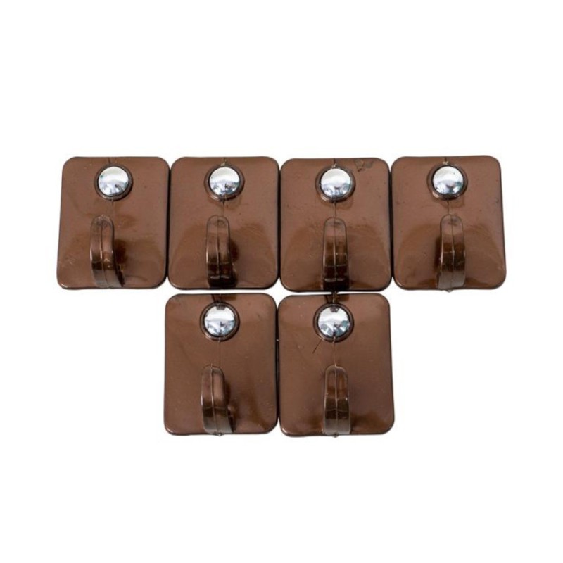 Cuiere cu Adeziv Super Rezistent, Plastic, 6 Bucati