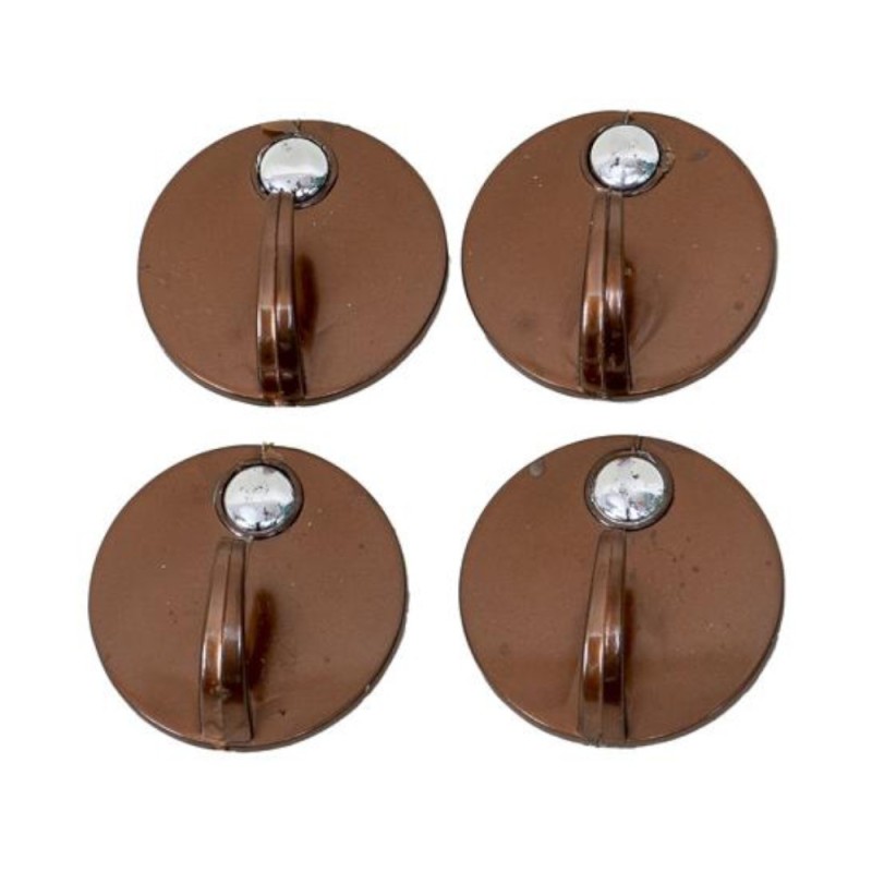 Cuiere din Plastic, Adeziv Super Rezistent, 4 Bucati