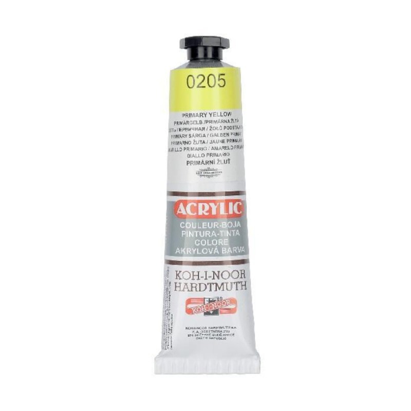 Culoare Acril, Galben Primar, 40 ml