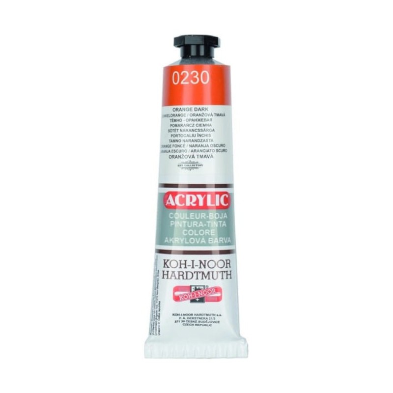 Culoare Acril, Orange Inchis, 40 ml