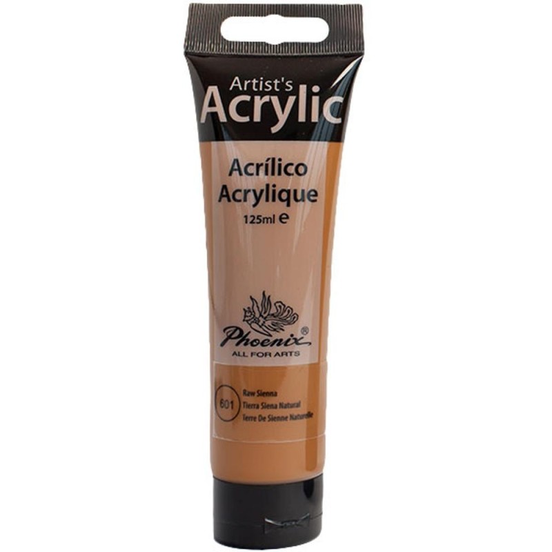 Culoare Acrilica Artists Acrylic Phoenix, Raw Sienna, 125 ml
