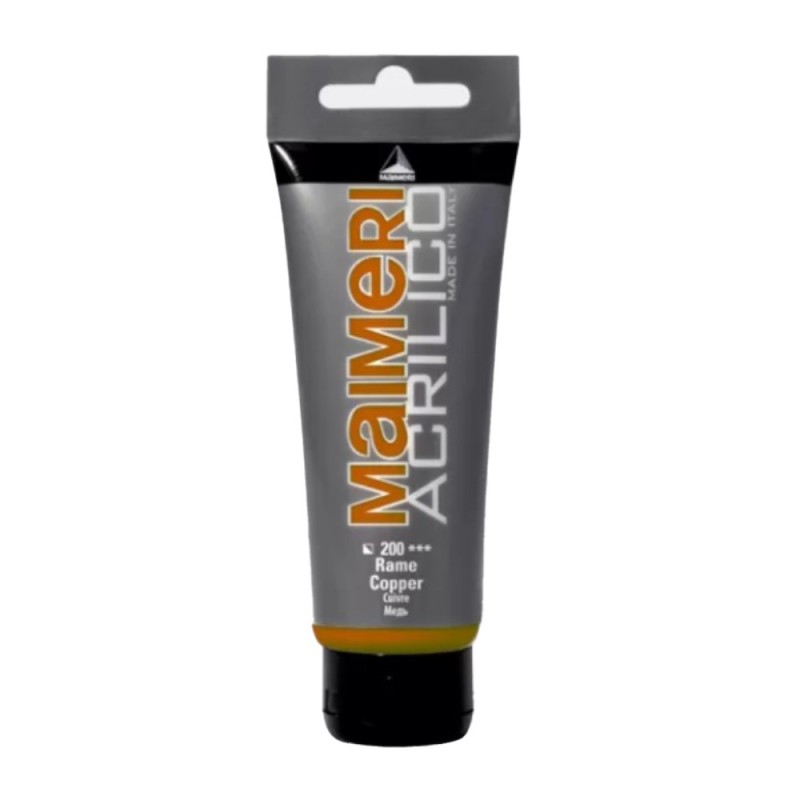 Culoare Acrilica, Copper, 75 ml, Acrilico Maimeri