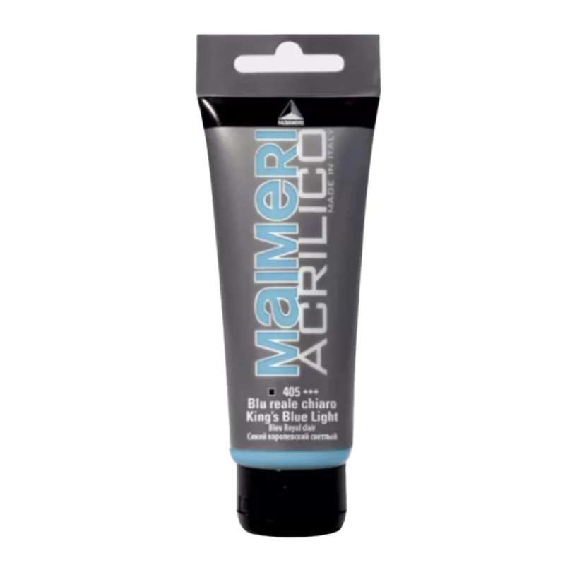 Culoare Acrilica, Kings Blue Light, 200 ml, Acrilico Maimeri
