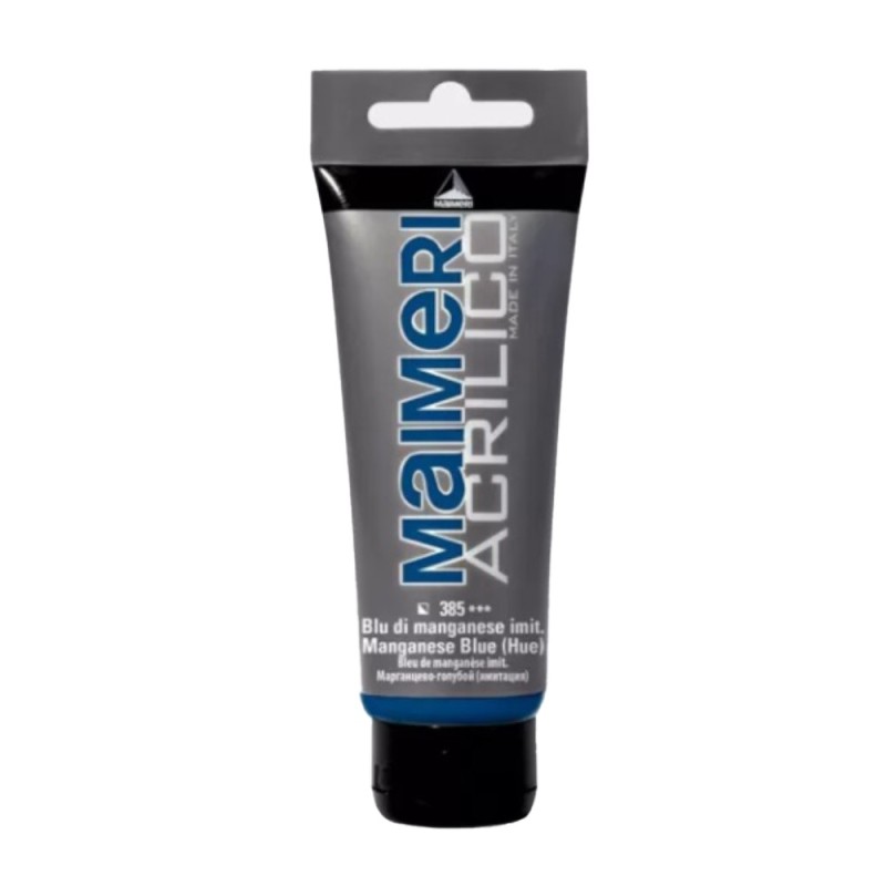 Culoare Acrilica, Manganese Blue (Hue), 200 ml, Acrilico Maimeri