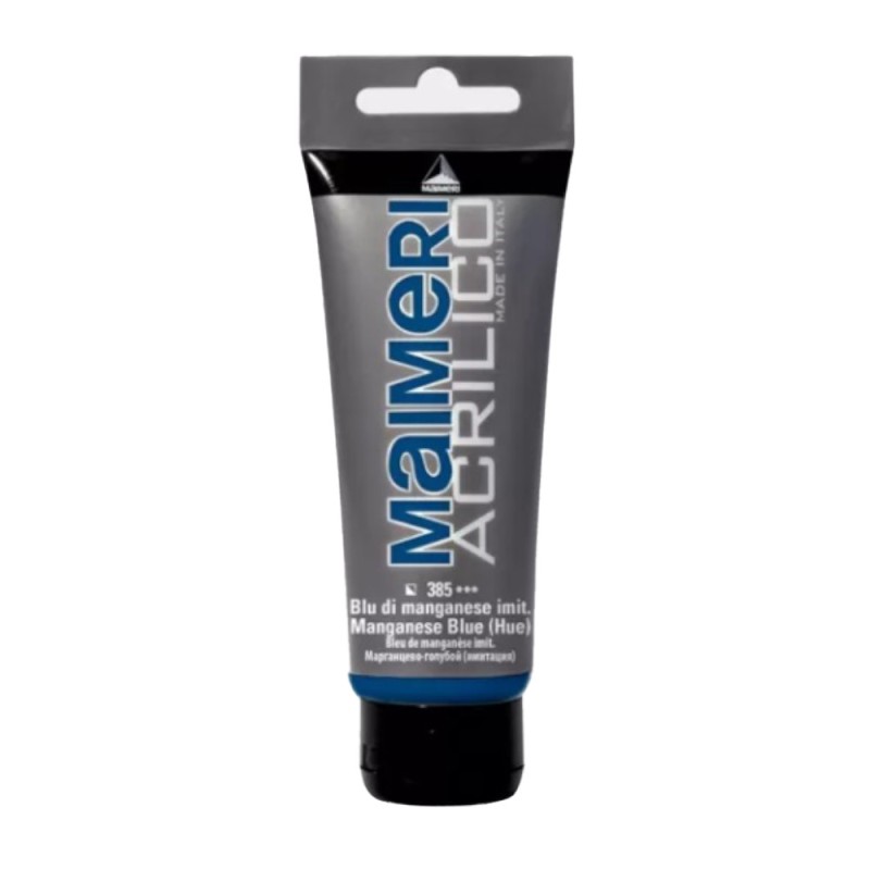 Culoare Acrilica, Manganese Blue (Hue), 75 ml, Acrilico Maimeri