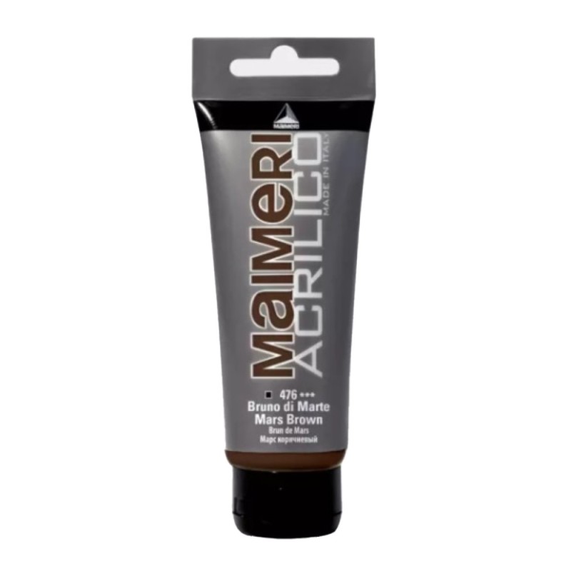 Culoare Acrilica, Mars Brown, 75 ml, Acrilico Maimeri