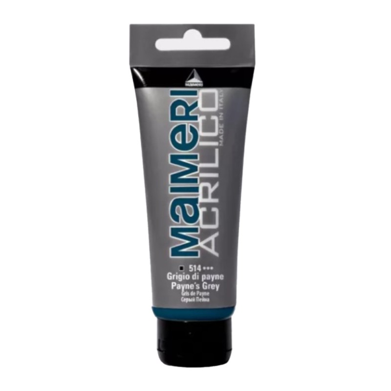 Culoare Acrilica, Paynes Gray, 200 ml, Acrilico Maimeri