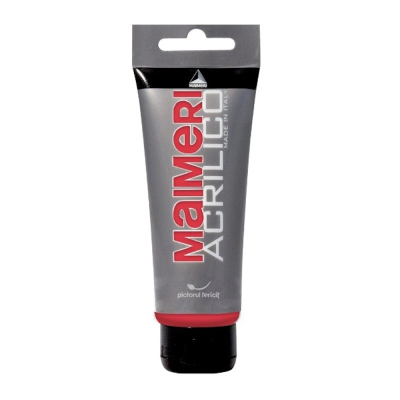 Culoare Acrilica, Permanent Alizarin Crimson, 75 ml, Acrilico Maimeri