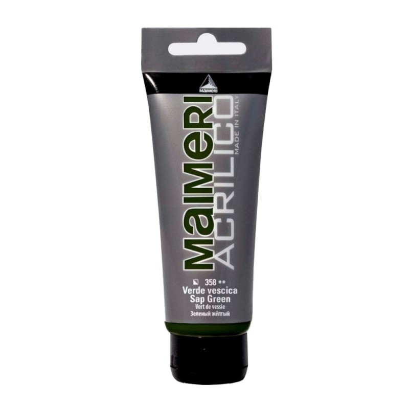 Culoare Acrilica, Sap Green, 200 ml, Acrilico Maimeri