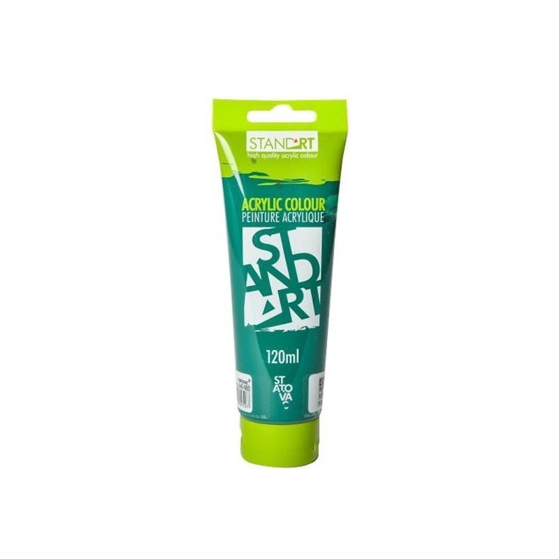 Culoare Acrilica Statovac Junior, Verde Phtal, 120 ml
