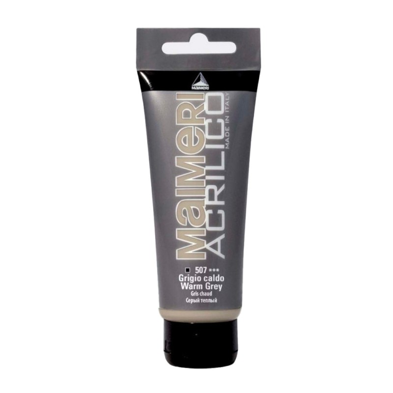 Culoare Acrilica, Warm Grey, 200 ml, Acrilico Maimeri