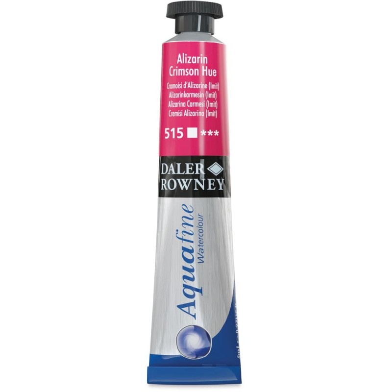 Culoare Acuarela Aquafine Daler Rowney, Alizarin Crimson Hue, 8 ml