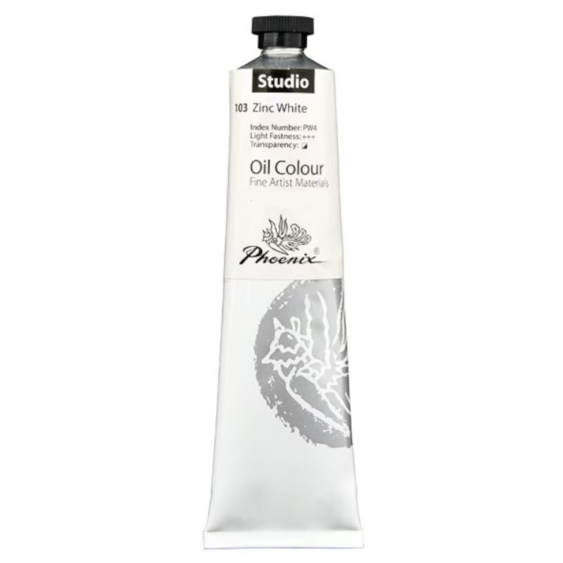 Culoare in Ulei Artist Phoenix , Zinc White, 50 ml