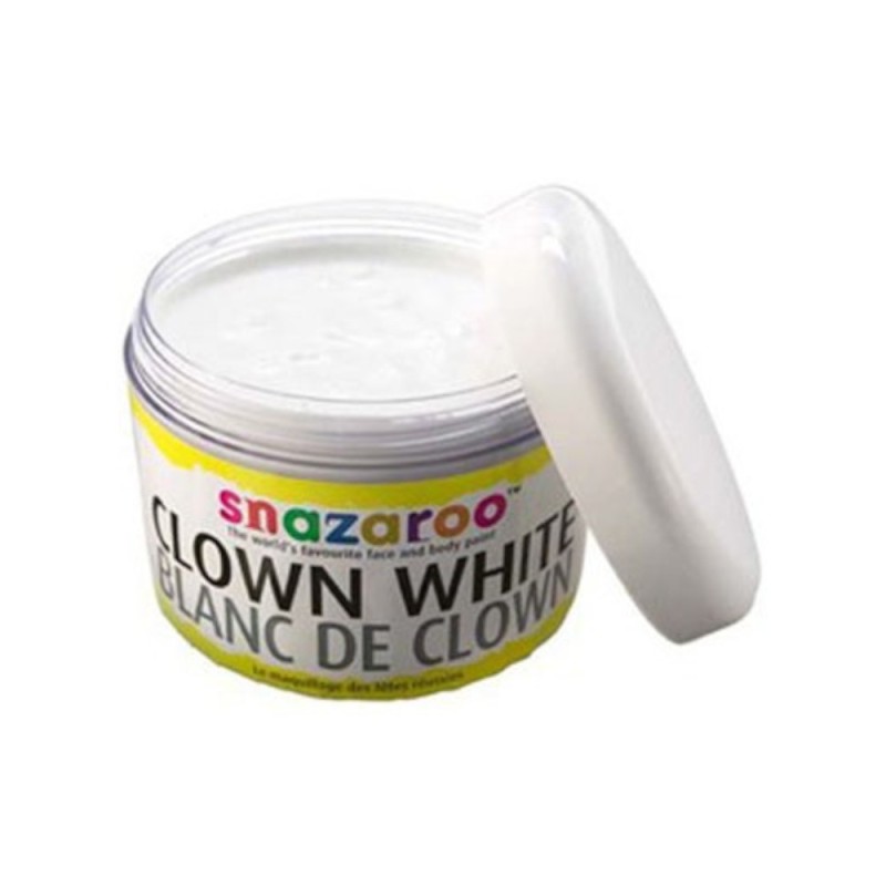 Culoare Pictura pe Fata White Clown Snazaroo, 50 ml