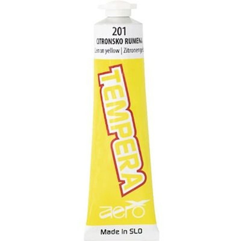 Culoare Tempera Aero, Lemon Yellow, 42 ml