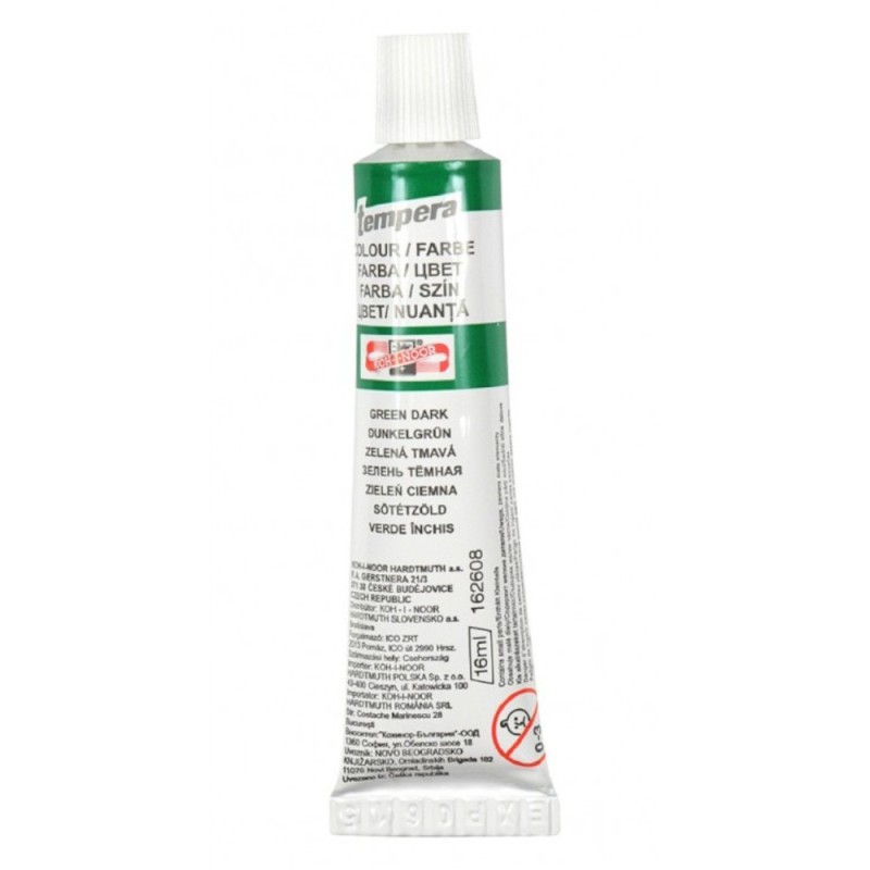 Culoare Tempera, Verde Inchis, 16 ml